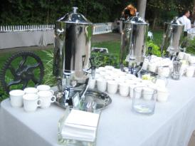 Coffee and beverage station