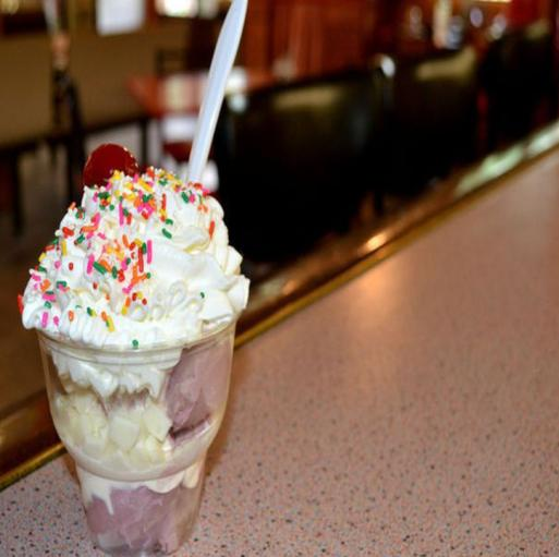 Ice cream social sundae bar