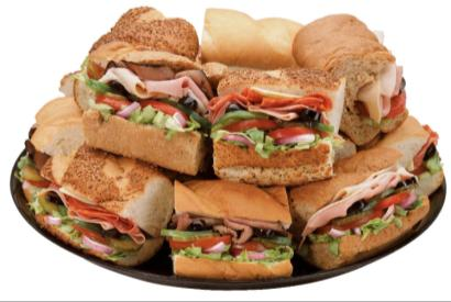 Deli sandwich platter